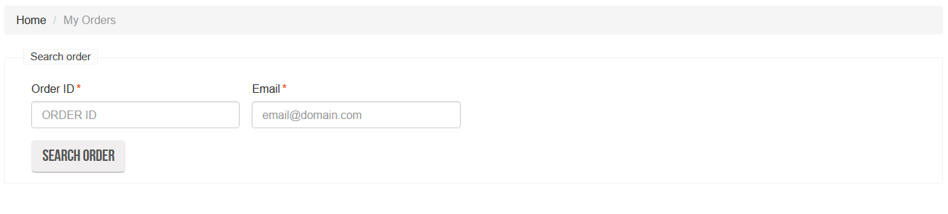 PillsOnlineServices order tracking interface